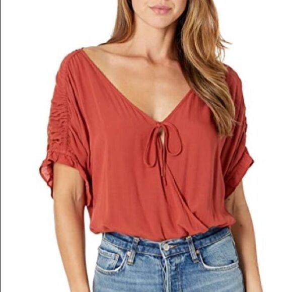 NWT Free People Cleo Bodysuit Top - Picture 2 of 7